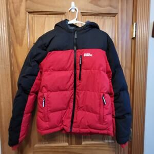 Eddie Bauer Kids Youth Down Jacket Size L (14/16) Red